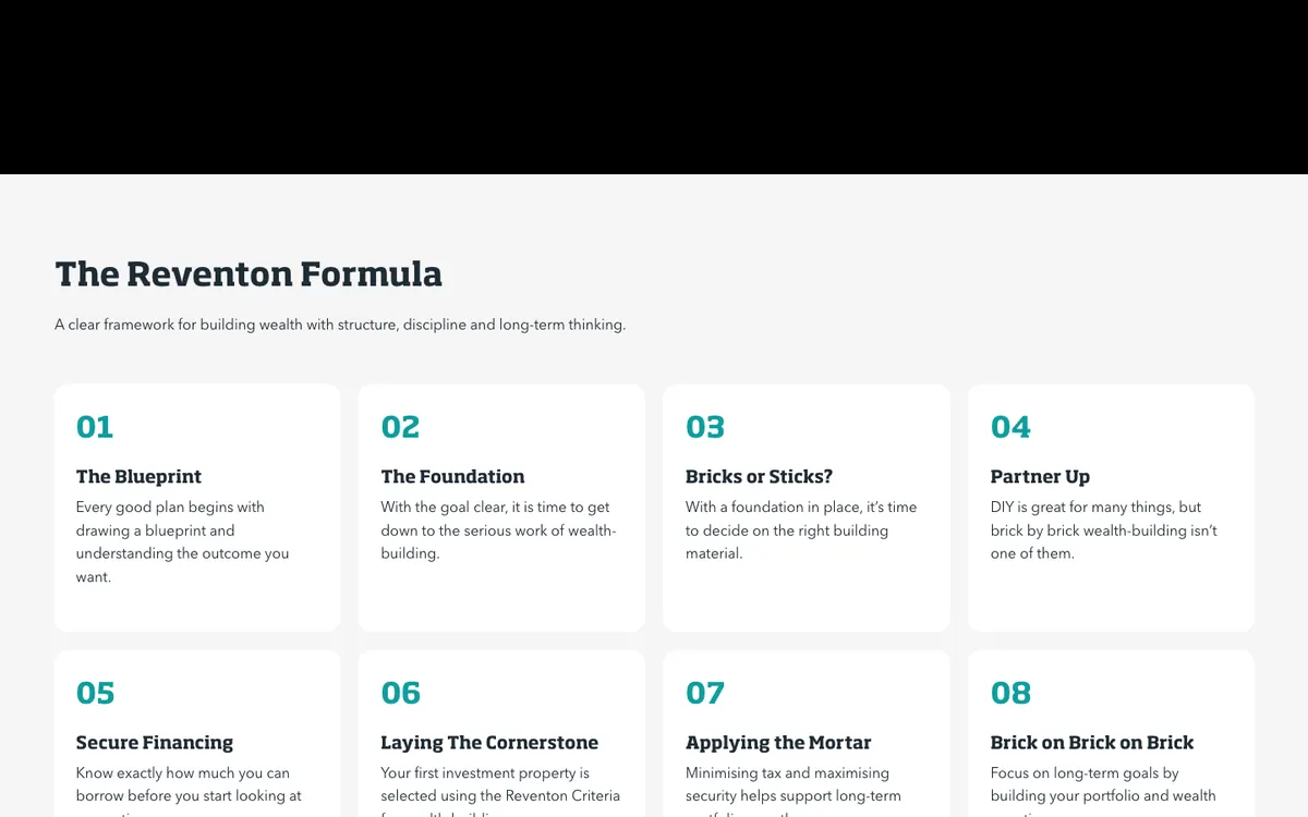 The Reventon Formula on the About page