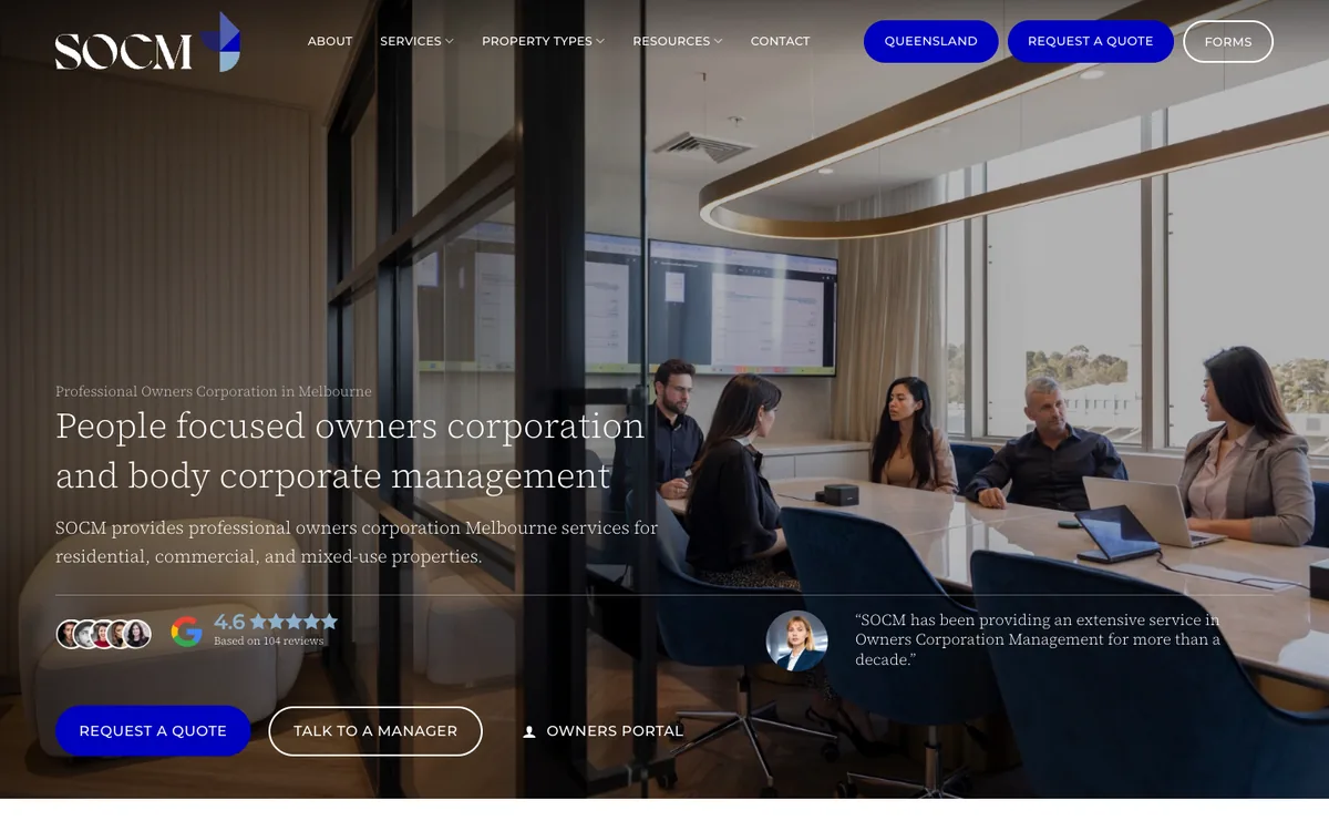 SOCM homepage